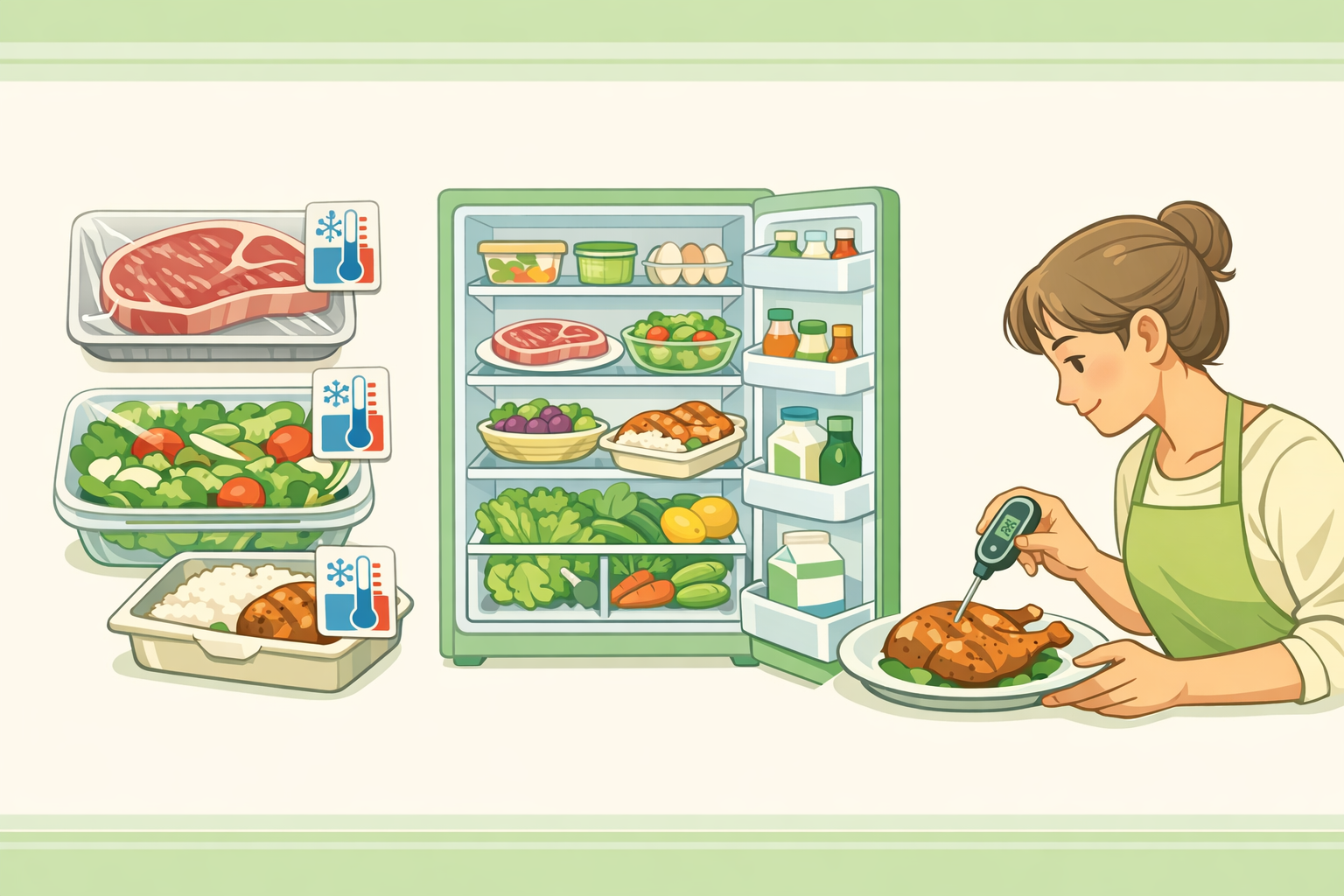 Food safety practices in meal delivery